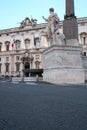 Nightshot of The Quirinal Palace in Rome, Italy