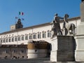 The Quirinal Palace in Rome Royalty Free Stock Photo