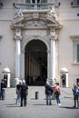 The Quirinale Palace Guards in Rome Italy