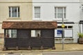 A quirky bus stop in a town of Battle, England