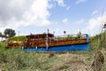 Quirky house boat