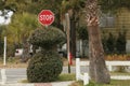 Quirky Stop Sign