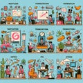 Quirky transition slides Slides with quirky or amusing transiti