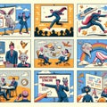 Quirky transition slides Slides with quirky or amusing transiti