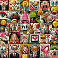 Quirky visual slides Slides with quirky and offbeat visual ele