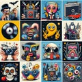 Quirky visual slides Slides with quirky and offbeat visual elem