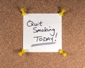Quit Smoking Today Royalty Free Stock Photo