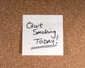 Quit Smoking Today Royalty Free Stock Photo