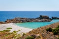 A beach in Gerolimenas, Peloponnese, Greece.