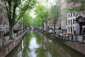 A quite river in Amsterdam