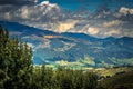 Quito - August 21, 2018: Landscape around the city of Quito, Ecuador