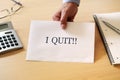 Quitting your job