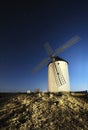 Quixote windmill Royalty Free Stock Photo