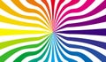 Colorful rainbow vector background. White background Royalty Free Stock Photo