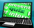 Quiz Computer Means Test Quizzes Or Questions Online