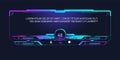 Quiz game questions. Millionaire tv intellectual show question and answer screen template, contest test multiple games 4