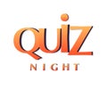 Quiz Night Banner Royalty Free Stock Photo