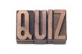 Quiz word isol