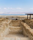 Ritual bath for ablution in Qumran National Park, Israel