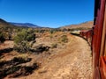 Quorn Historic Train in the Flinders Ranges Royalty Free Stock Photo