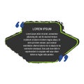 Quote box vector Royalty Free Stock Photo