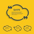 Quote line cloud set