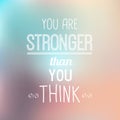 Quote Typo Background - Stronger