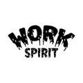 quote work spirit design lettering motivation typographic