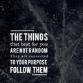 Quotes motivational and inspiring poster ice Royalty Free Stock Photo