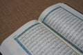 The Quran, also romanized Qur\'an or Koran, is the central religious text of Islam.