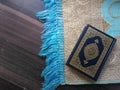 quran blue gold color. very good for design elements of posters, banners, etc.
