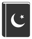 Flat Vector Quran Book Icon