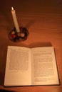 Quran by Candlelight Royalty Free Stock Photo