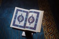 Quran Koran - holy book of Muslims, in the Turkish mosque