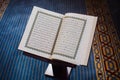 Quran Koran - holy book of Muslims, in the Turkish mosque