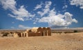 Quseir (Qasr) Amra desert castle near Amman, Jordan Royalty Free Stock Photo