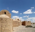 Quseir (Qasr) Amra desert castle near Amman, Jordan Royalty Free Stock Photo