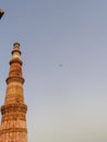 Qutb-Minar one of the most famous historical landmarks of India.