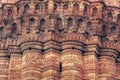 qutub minar close up patterns