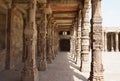 Quwwat ul-Islam Mosque, Qutb complex, Delhi Royalty Free Stock Photo