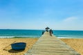 QUY NHON, BINH DINH, VIETNAM, May 3th, 2018: Ky Co island Ky Co Beach the wild beach in Binh Dinh Viet Nam.