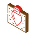 qvevri for storage wine isometric icon vector illustration