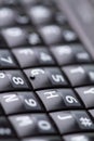 Qwerty keypad from cellphone