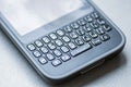 Qwerty mobile phone keypad Royalty Free Stock Photo