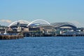 Qwest field and Safeco ballpark Royalty Free Stock Photo