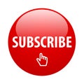 Subscribe now button Royalty Free Stock Photo