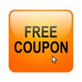 Free coupon Royalty Free Stock Photo
