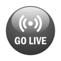 Go live button