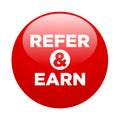 Refer and earn button