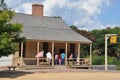 R. Charlton's Coffeehouse in Colonial Williamsburg, Virginia Royalty Free Stock Photo